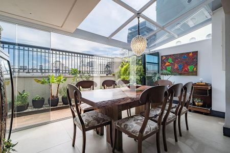 Sala/Cozinha de apartamento à venda com 3 quartos, 243m² em Jardim Paulista, São Paulo