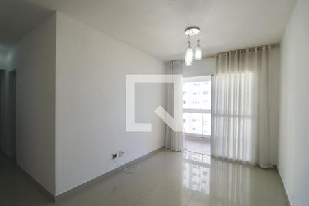 Sala de apartamento para alugar com 3 quartos, 100m² em Jardim Las Palmas, Guarujá