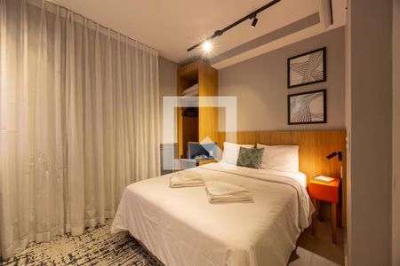 Studio - Quarto e Cozinha de kitnet/studio para alugar com 1 quarto, 28m² em Butantã, São Paulo