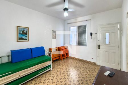 Sala de apartamento para alugar com 1 quarto, 50m² em Guilhermina, Praia Grande