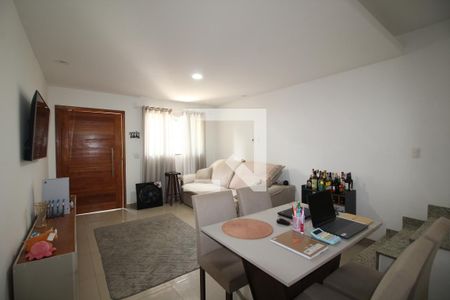 Sala de casa de condomínio à venda com 3 quartos, 125m² em Taquara, Rio de Janeiro