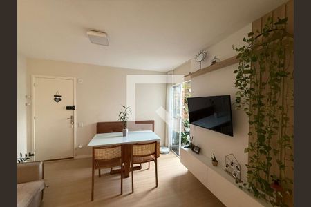 Sala de apartamento à venda com 2 quartos, 53m² em Vila Oeste, Belo Horizonte
