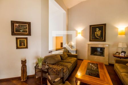 Sala  de casa de condomínio à venda com 4 quartos, 409m² em Alphaville, Santana de Parnaíba