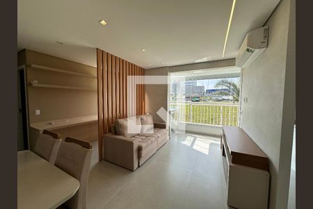 Sala de apartamento para alugar com 1 quarto, 45m² em Bethaville I, Barueri