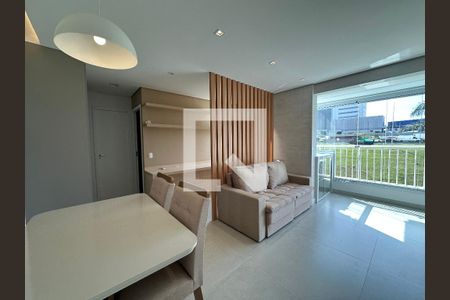 Sala de apartamento para alugar com 1 quarto, 45m² em Bethaville I, Barueri