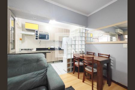 Sala de apartamento à venda com 1 quarto, 44m² em Cidade Baixa, Porto Alegre