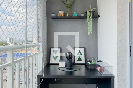 Varanda da Sala de apartamento à venda com 2 quartos, 55m² em Ipiranga, São Paulo