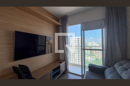 Sala e Cozinha de apartamento para alugar com 1 quarto, 32m² em Vila das Belezas, São Paulo