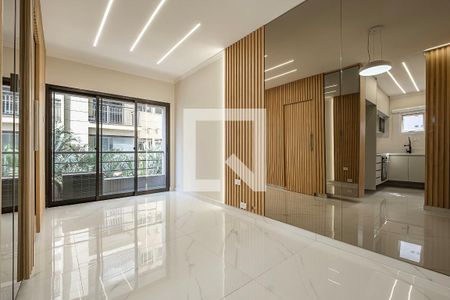 Sala/Cozinha de apartamento para alugar com 1 quarto, 40m² em Jardim Paulista, São Paulo