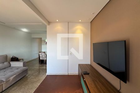 Sala de TV de apartamento à venda com 2 quartos, 72m² em Vila Euclides, São Bernardo do Campo