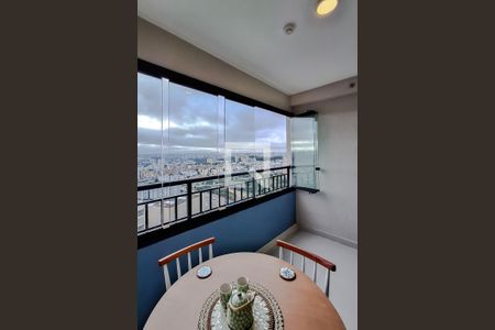 Varanda de kitnet/studio à venda com 1 quarto, 28m² em Ipiranga, São Paulo