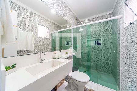 Banheiro 2 de casa à venda com 2 quartos, 108m² em Jardim do Mirante, Santo André