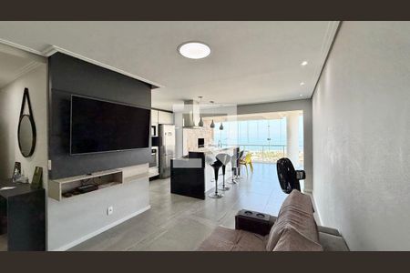Sala de apartamento para alugar com 3 quartos, 104m² em Parque Enseada, Guarujá