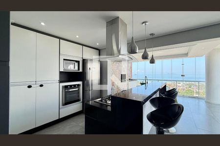 Sala de apartamento para alugar com 3 quartos, 104m² em Parque Enseada, Guarujá