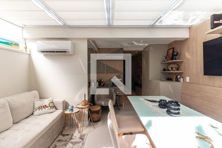 Sala de apartamento à venda com 1 quarto, 52m² em Santa Cecilia, São Paulo