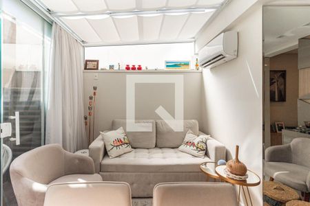 Sala de apartamento à venda com 1 quarto, 52m² em Santa Cecilia, São Paulo