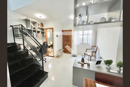 Sala/Cozinha de casa de condomínio à venda com 2 quartos, 102m² em Chora Menino, São Paulo