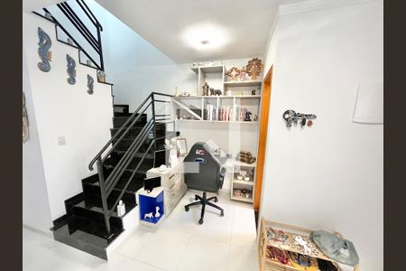 Sala/Cozinha de casa de condomínio à venda com 2 quartos, 102m² em Chora Menino, São Paulo