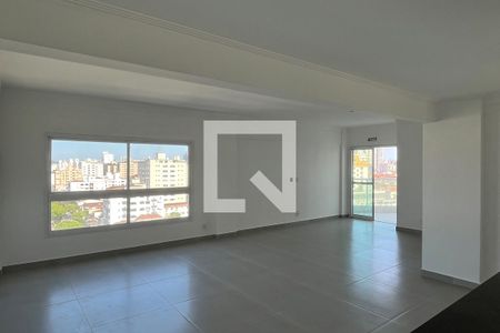 Sala de apartamento para alugar com 3 quartos, 128m² em Embaré, Santos