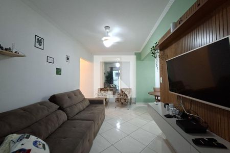 Sala de apartamento para alugar com 2 quartos, 115m² em Guilhermina, Praia Grande