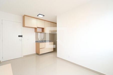 Sala/Cozinha de apartamento para alugar com 1 quarto, 27m² em Barra Funda, São Paulo