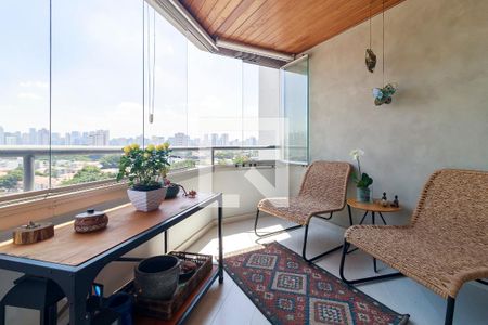 Sala - Varanda de apartamento à venda com 3 quartos, 112m² em Jardim Prainha, São Paulo