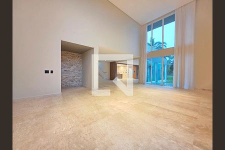 Sala  de casa de condomínio à venda com 4 quartos, 460m² em Condomínio Serra dos Manacás, Brumadinho