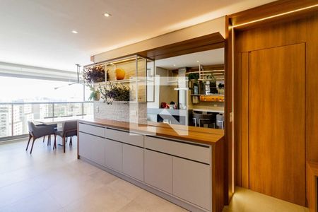 Sala de apartamento à venda com 3 quartos, 110m² em Jardim das Acacias, São Paulo