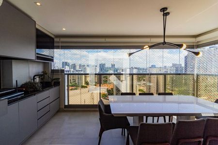 Varanda de apartamento à venda com 3 quartos, 110m² em Jardim das Acacias, São Paulo