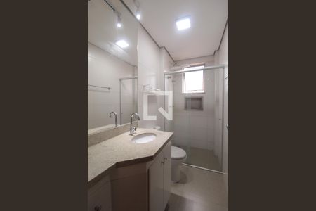 Banheiro da Suite de apartamento à venda com 2 quartos, 62m² em Paquetá, Belo Horizonte