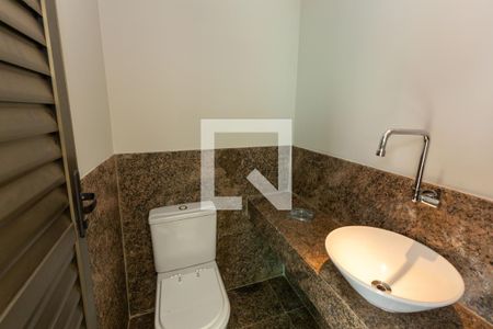 Lavabo da Varanda  de apartamento para alugar com 4 quartos, 280m² em Vila da Serra, Nova Lima