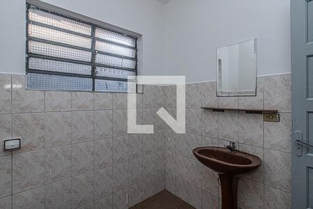 banheiro social_2 de casa para alugar com 2 quartos, 100m² em Vila Brasilina, São Paulo