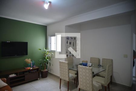 Sala de apartamento para alugar com 3 quartos, 100m² em Vila Valparaíso, Santo André