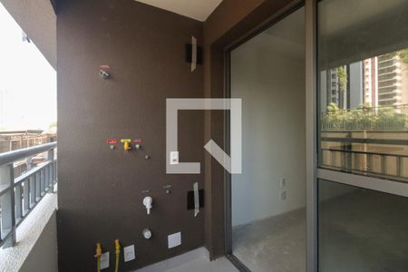 Varanda e Área de Serviço  de kitnet/studio à venda com 1 quarto, 24m² em Vila Zilda, São Paulo