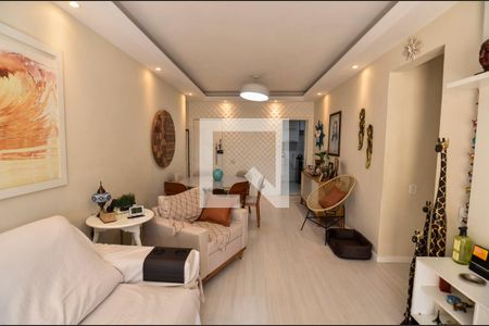Sala de apartamento à venda com 2 quartos, 83m² em Bairro Riachuelo, Rio de Janeiro