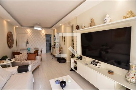 Sala de apartamento à venda com 2 quartos, 83m² em Bairro Riachuelo, Rio de Janeiro