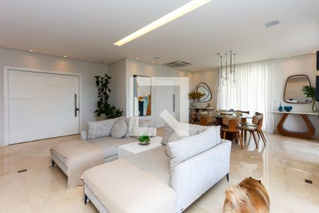 sala 1 de apartamento à venda com 4 quartos, 368m² em Vila Andrade, São Paulo