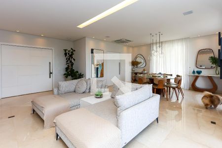 sala 1 de apartamento à venda com 4 quartos, 368m² em Vila Andrade, São Paulo