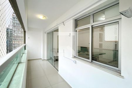 Varanda da Sala de apartamento para alugar com 1 quarto, 40m² em Centro, Belo Horizonte