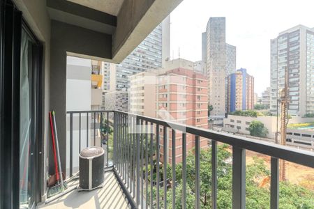 Sacada de kitnet/studio para alugar com 1 quarto, 22m² em Bela Vista, São Paulo