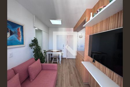 Sala  de apartamento à venda com 1 quarto, 40m² em Usina Piratininga, São Paulo