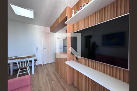 Sala  de apartamento à venda com 1 quarto, 40m² em Usina Piratininga, São Paulo