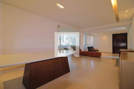 Sala de apartamento à venda com 4 quartos, 160m² em Santo Antônio, Belo Horizonte