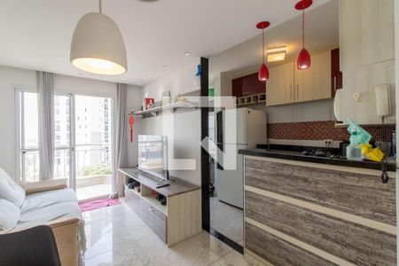 Sala de apartamento para alugar com 2 quartos, 47m² em Gopouva, Guarulhos