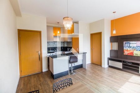 Sala  de apartamento para alugar com 2 quartos, 58m² em Alphasitio, Santana de Parnaíba