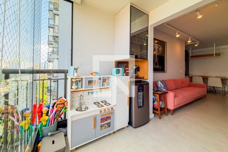Varanda da Sala de apartamento à venda com 2 quartos, 69m² em Ipiranga, São Paulo
