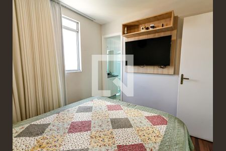 Quarto Suíte de apartamento à venda com 3 quartos, 67m² em Estrela do Oriente, Belo Horizonte
