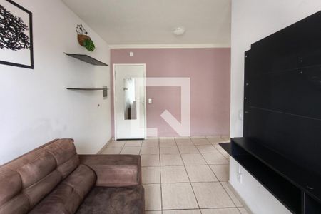Sala de apartamento para alugar com 2 quartos, 57m² em Residencial Cosmos, Campinas