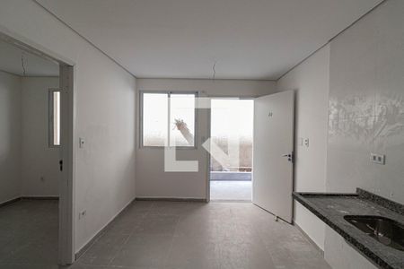 Sala/Cozinha/Área de Serviço  de apartamento à venda com 2 quartos, 36m² em Cidade Patriarca, São Paulo