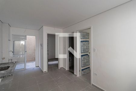 Sala/Cozinha/Área de Serviço  de apartamento à venda com 2 quartos, 36m² em Cidade Patriarca, São Paulo